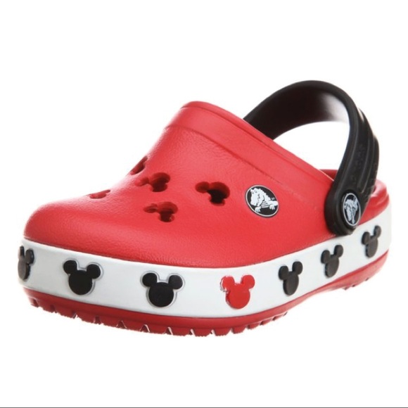 crocband mickey mouse clog